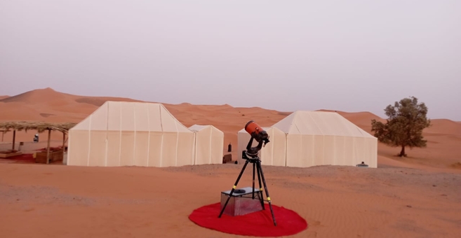 DAILLY STARGAZING in Moroccan Desert in Merzouga with Hamid