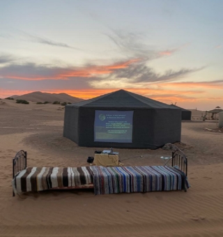 DAILLY STARGAZING in Moroccan Desert in Merzouga with Hamid