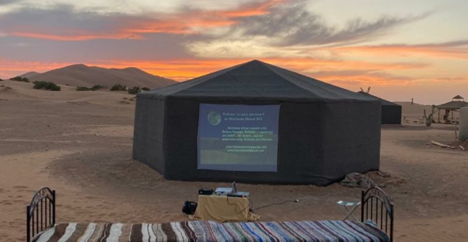 DAILLY STARGAZING in Moroccan Desert in Merzouga with Hamid