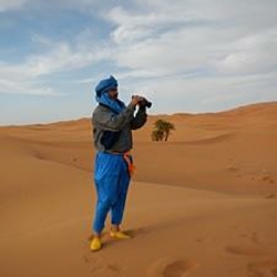 DAILLY STARGAZING in Moroccan Desert in Merzouga with Hamid